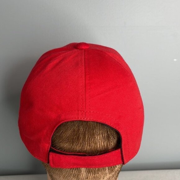 HARD ROCK CAFE Saigon 6 Panel Cap Red Hat Embroidered Adjustable O/S - Picture 4 of 7